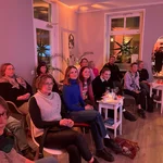 Gäste beim Wissenschaftlichen Friseursalon