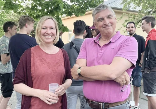 Bild Dr. Katharina Mohring & Prof. Dr. Manfred Rolfes