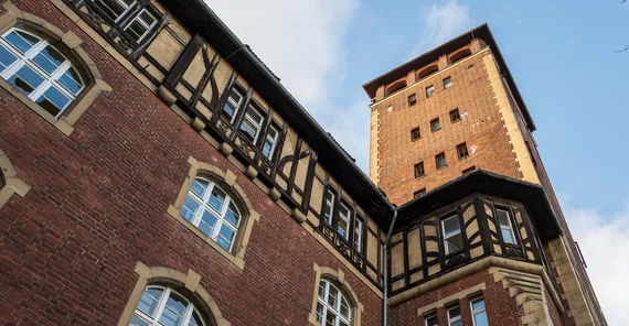 Blick auf den Turm