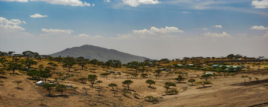 Aussicht in die Landschaft der Ngong Hills. Foto: Corinna Kallich.