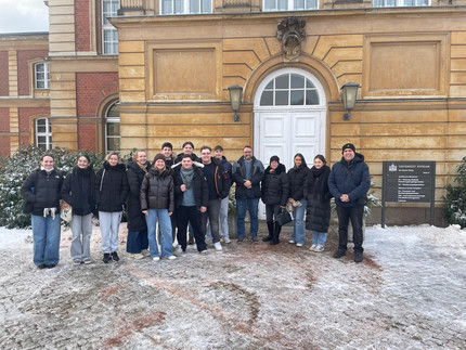 Besuch einer Schülergruppe aus Heusenstamm am Lehrstuhl Militärgeschichte