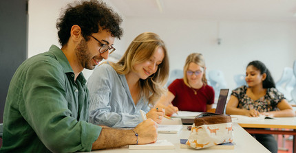 Studierende studieren.