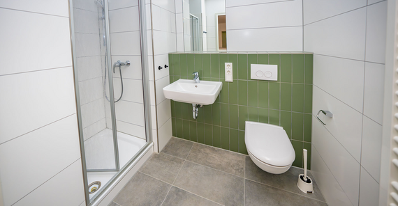 Bad eines Familienapartment