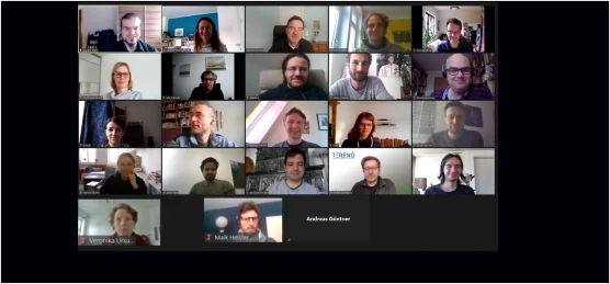 Group picture during the Zoom Meeting