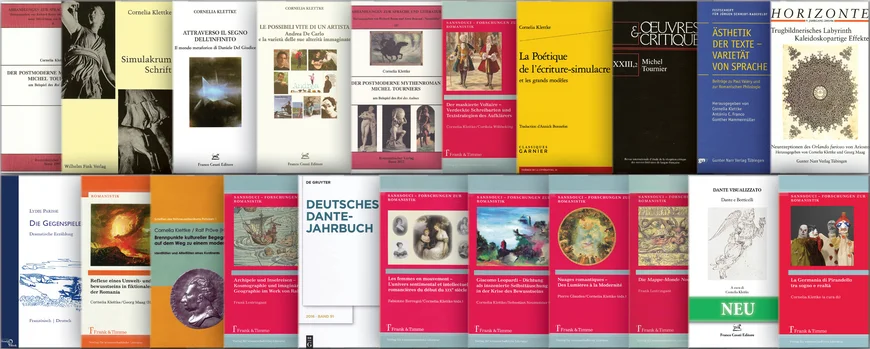 Galerie der Monographien und Herausgeberschaften