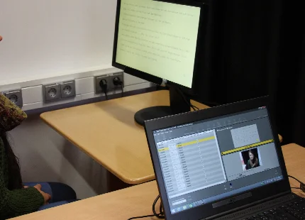 Bild vom Eyetracking System