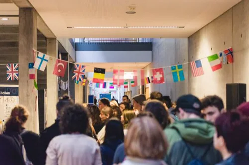 Ländertische beim International Day