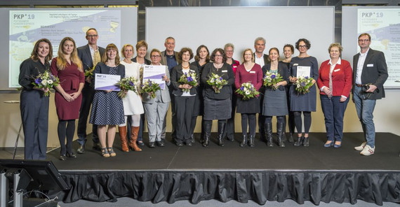 Die Gewinner des Potsdamer Kongresspreises 2019. Foto: Gerhard Westrich