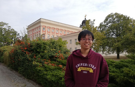 Student Takahiro aus Japan