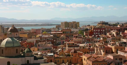 Rooftops of Cagliari