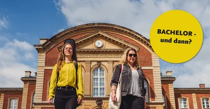 Studierende am Campus Neues Palais