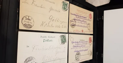 Scanning postcards