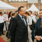 Der Universitätspräsident im Gespräch mit Matthias Brandt