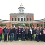 Group picture at Cecilienhof Palace