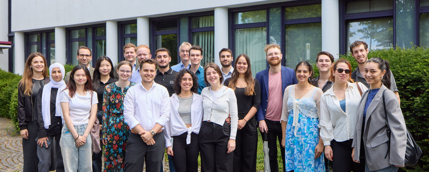 Gruppenbild der Mitglieder der Studienreise Bonn im Juni 2025