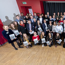 Vergabefeier Deutschlandstipendium 2019/20: Gruppenbild