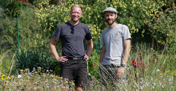 Jakob Schulz (l.) und Daniel Lauterbach