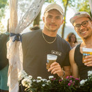 Praktikanten beim Klitschnass Festival