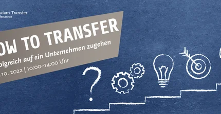 Banner zur Veranstaltung Ho to TRANSFER