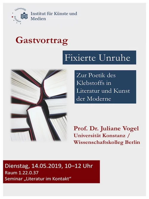 Aushang Gastvortrag Vogel