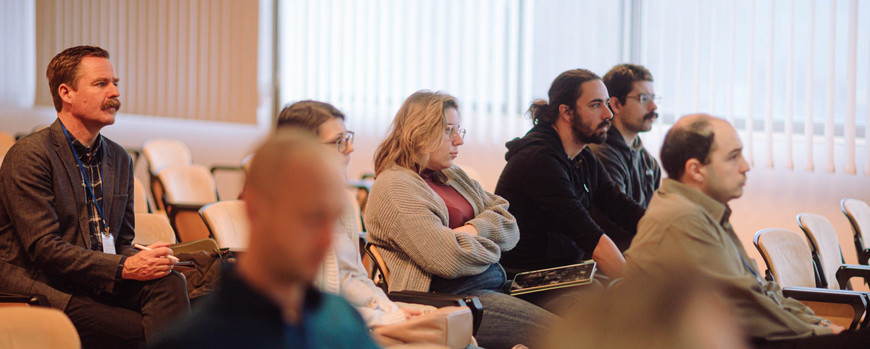 Audience at an event