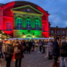 Weihnachtsmarkt im Innenhof am Campus Neues Palais