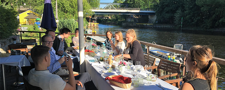 Top-Manager Thomas Perlitz (Global Senior Vice President Human Resources, Gerresheimer) zu Besuch beim Marketing Excellence Pool Potsdam (MEPP)