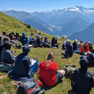 Geländepraktikum in den Tiroler Alpen im Rahmen des Moduls Geobotanik