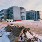 Fast fertiggestellt: das Max-Planck-Institut für Kolloid- und Grenzflächenforschung in Golm