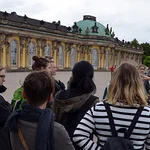 The back of the palace