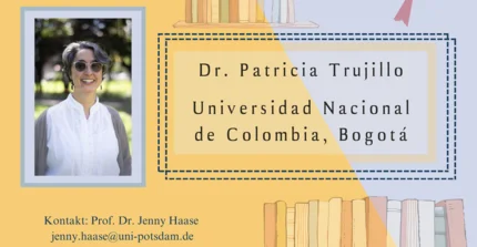 Bild Gastvortrag Dr. Trujillo an der Universität Potsdam. Thema: Intimidad y vida pública en la novela colombiana contemporánea