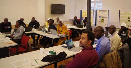 People gathered at Workshop
