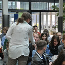 Selbstverständlich wurden zum Abschluss auch die frisch produzierten Nachrichten eingespielt