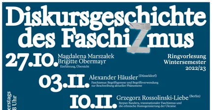 Plakat Ringvorlesung