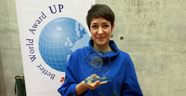 Dr. Anna von Rath, die Gewinnerin des ersten Better World Award UP 2020. Foto: Antje Horn-Conrad.