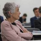 Frau Prof. Dr. Ehrensperger, Koordinatorin des Forums Religionen im Kontext
