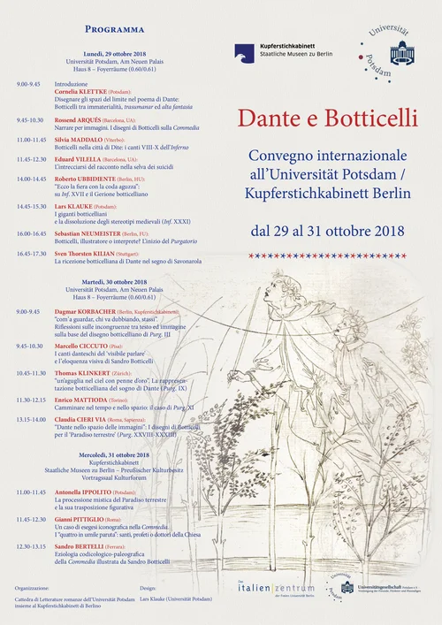 Convegno internazionale Dante e Botticelli