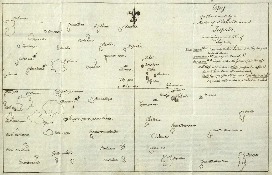 Tupaia's Map