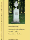 Das Bild zeigt das Cover des BuchesHeinrich Julius Bruns