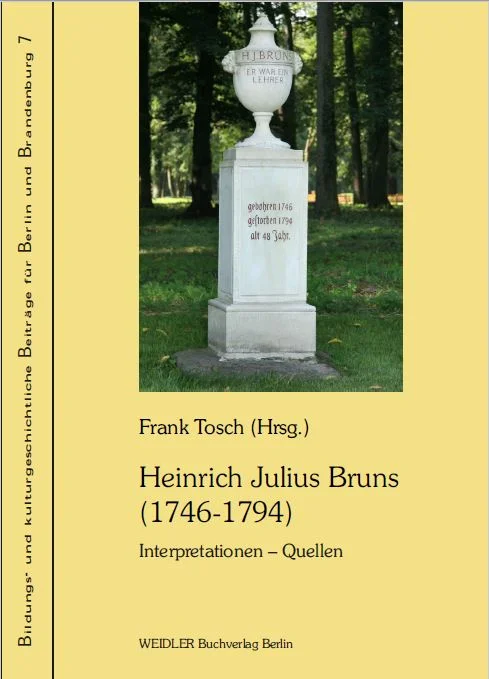 Das Bild zeigt das Cover des BuchesHeinrich Julius Bruns