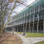 Glasfassade von Haus 6
