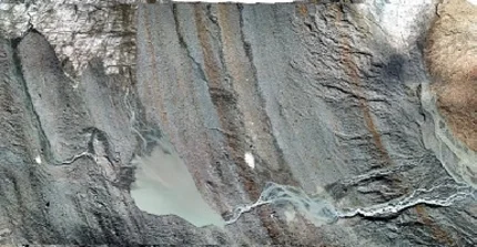Gletscherschmelze am Vernagtferner im oberen Ötztal, 2019
