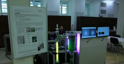 Photobioreaktor beim VDI-Statusseminar