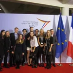 Gruppenfoto "Elysée-Vertrag"