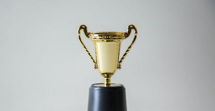 Das Bild zeigt eine Trophäe.