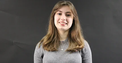 Stipendiatin Sophia Zscheischler
