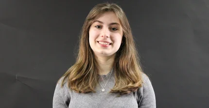 Stipendiatin Sophia Zscheischler