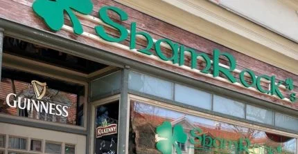 Irish Pub „ShamRock’s“. Das Foto hat Antje Horn-Conrad aufgenommen.