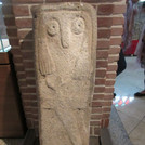 Steinstele im Archäologischen Museum Ardabil, Foto: N. Riemer