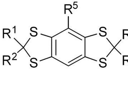 chemische Formel der neuartigen Fluoreszenzfarbstoffe